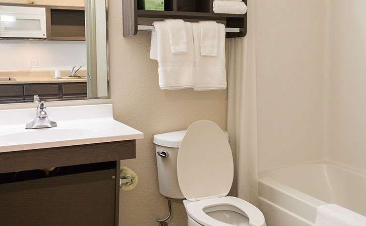 WoodSpring Suites Broken Arrow Tulsa Zimmer foto
