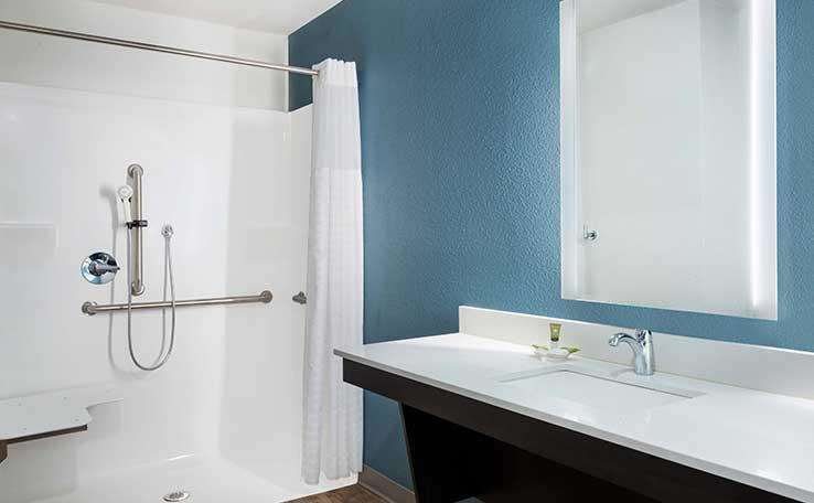 WoodSpring Suites Broken Arrow Tulsa Zimmer foto
