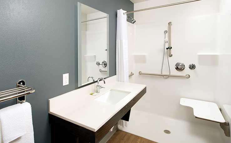 WoodSpring Suites Broken Arrow Tulsa Zimmer foto